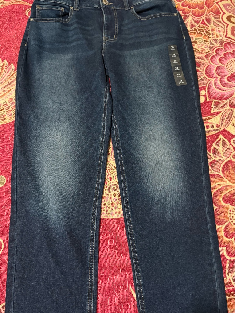 Maurices Straight Leg Dark Blue Jeans